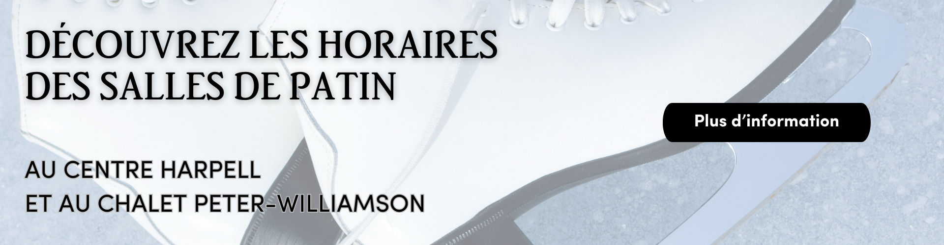 Découvrez les horaires des salles de patin