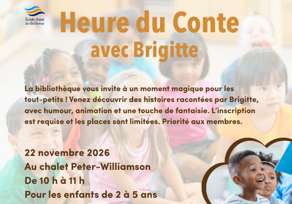 Heure du conte avec Brigitte