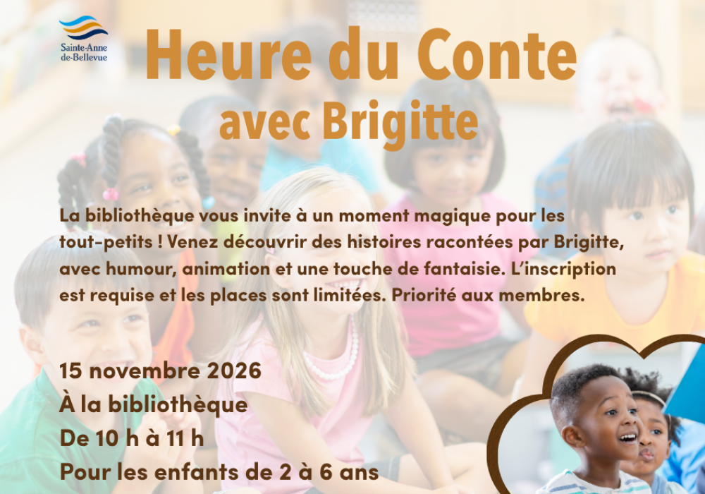Heure du conte avec Brigitte