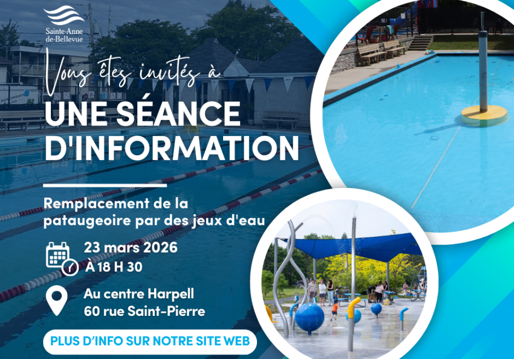 Séance d’information pour le remplacement de la pataugeoire par des jeux d’eau