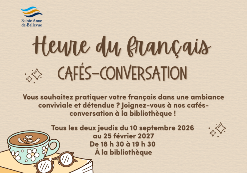 Heure du français | Cafés-conversation