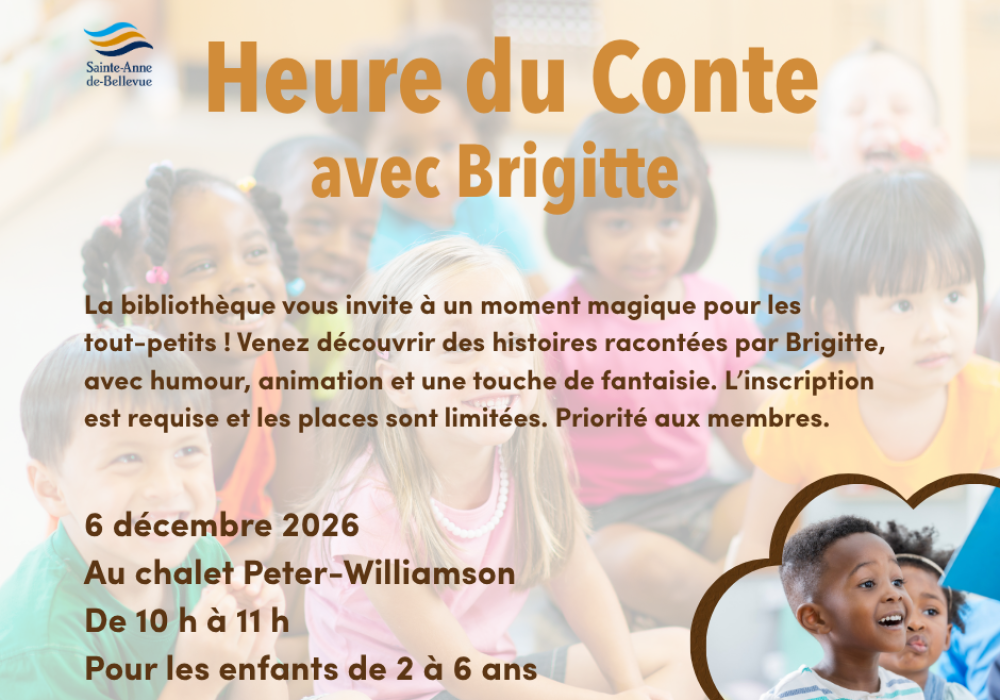 Heure du conte avec Brigitte