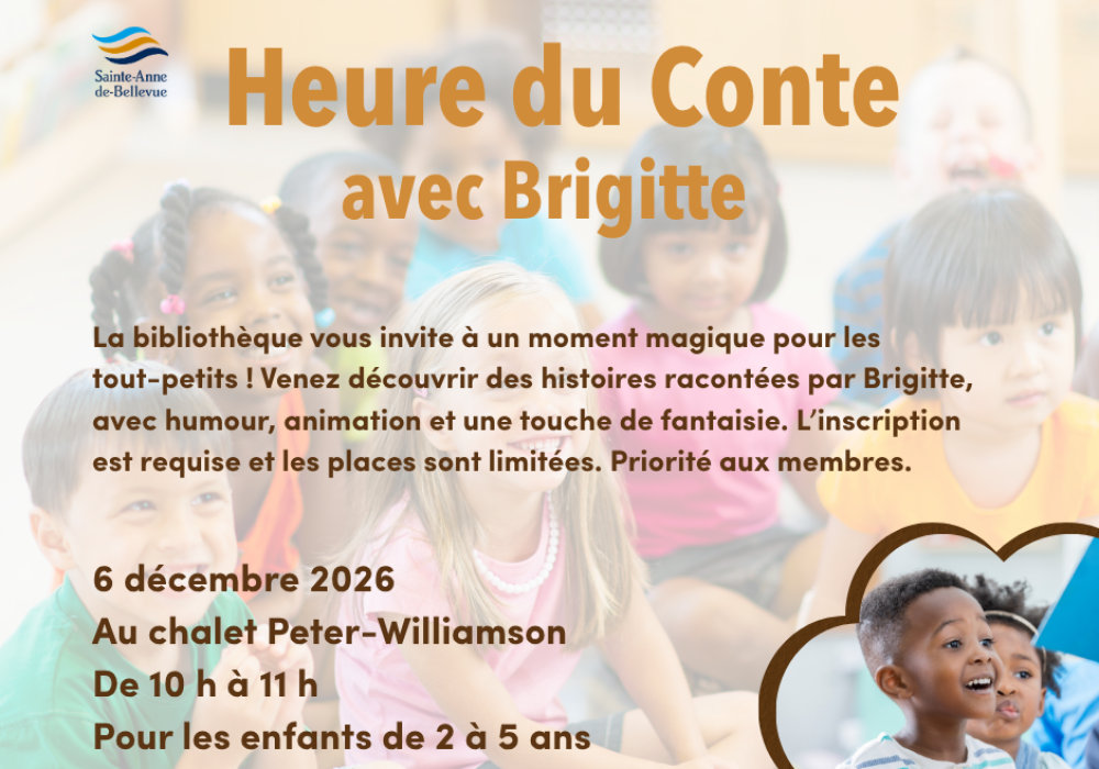 Heure du conte avec Brigitte