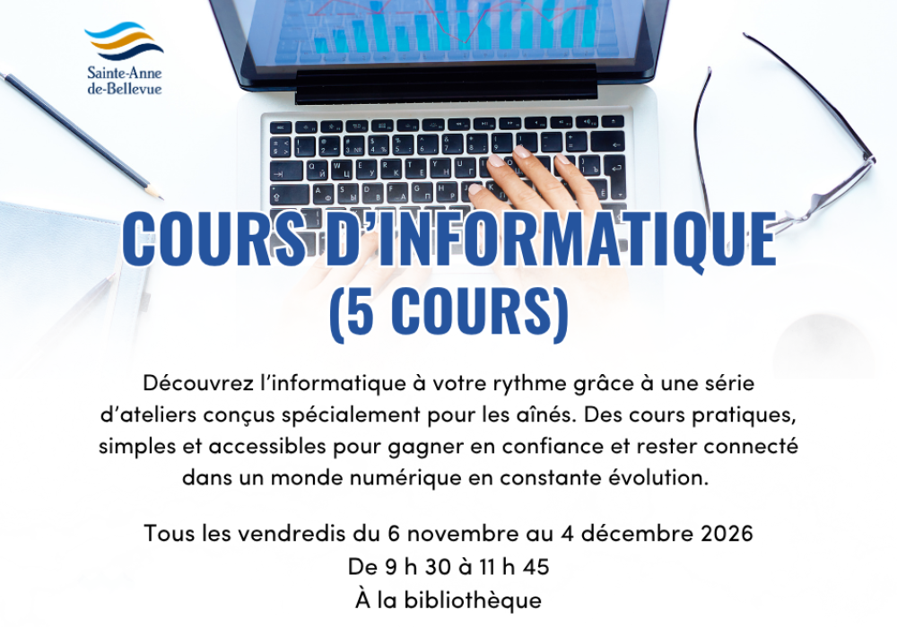 Cours d’informatique (5 cours)