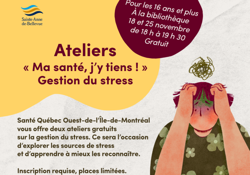 Ateliers « Ma santé, j’y tiens ! » | Gestion du stress