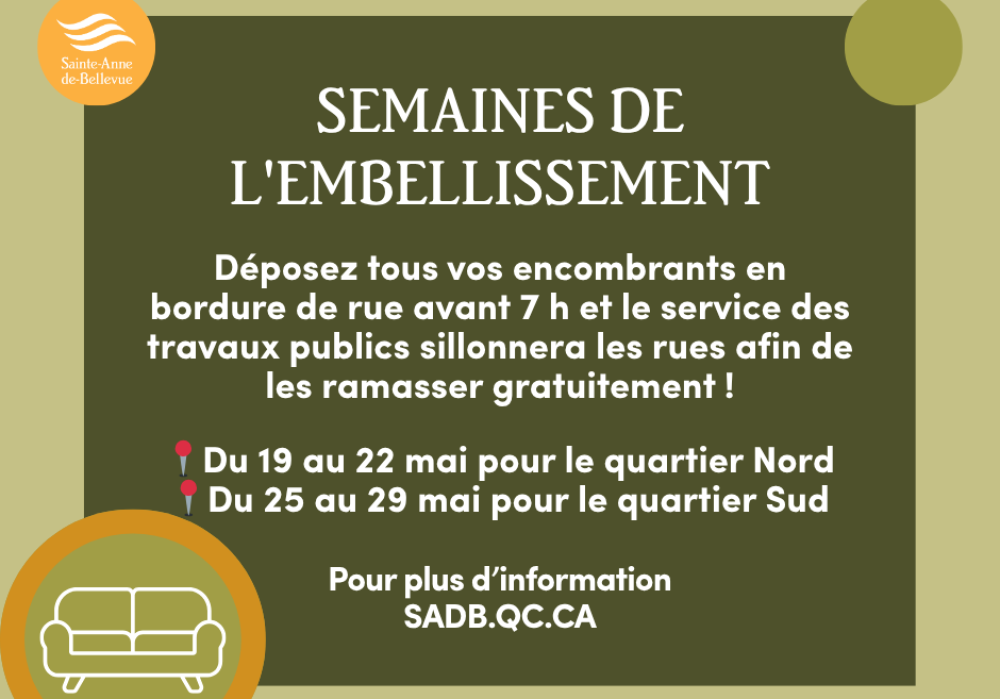 Semaines de l’embellissement (quartier Nord)
