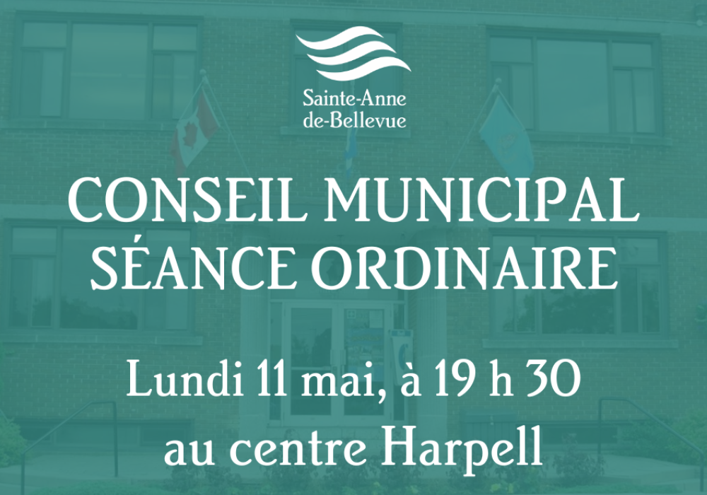 Conseil municipal : séance ordinaire