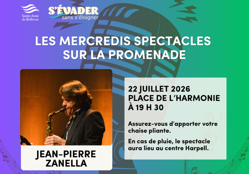 Mercredis spectacles : Jean-Pierre Zanella
