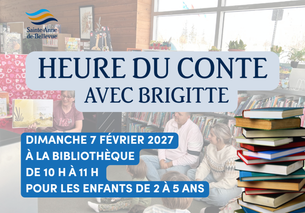 Heure du conte avec Brigitte