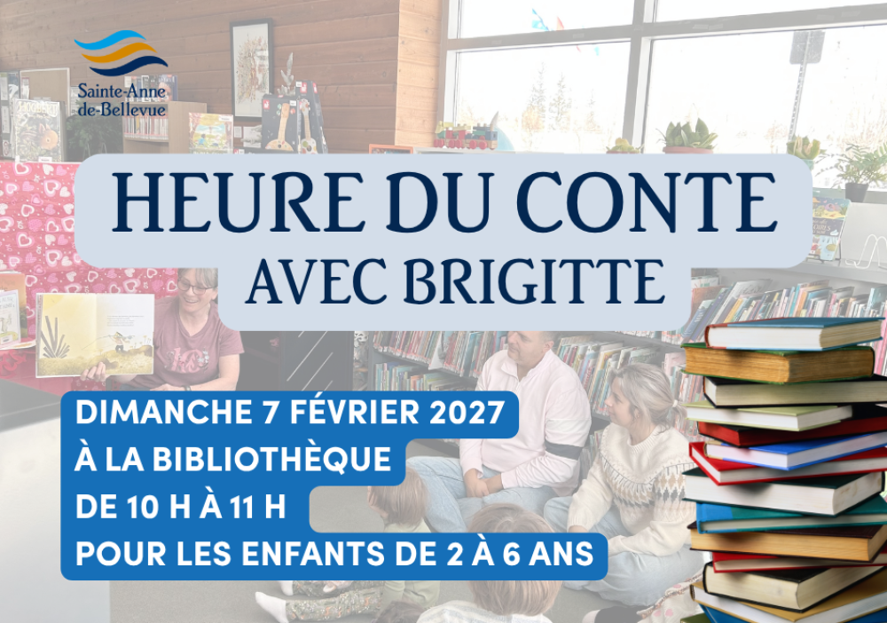 Heure du conte avec Brigitte