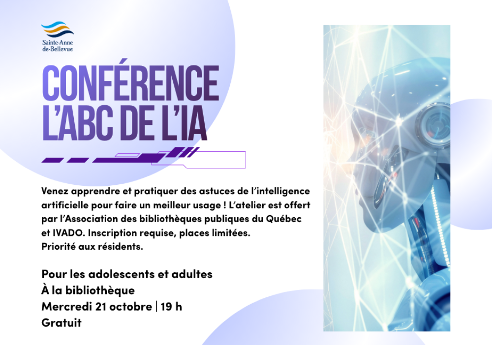 Conférence | L’ABC de l’IA