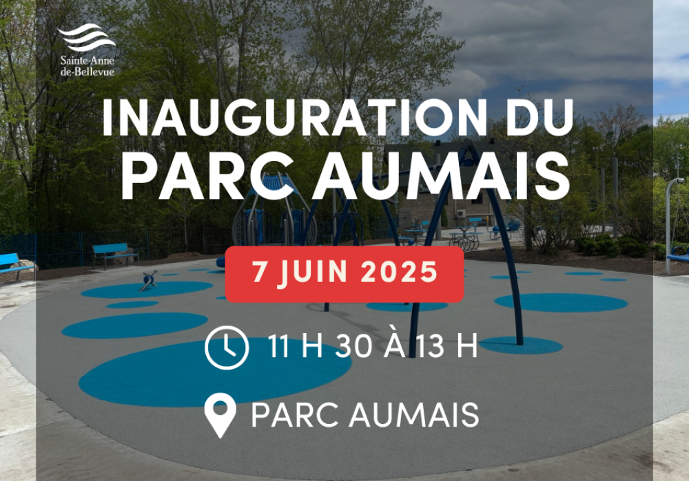 Inauguration du parc Aumais