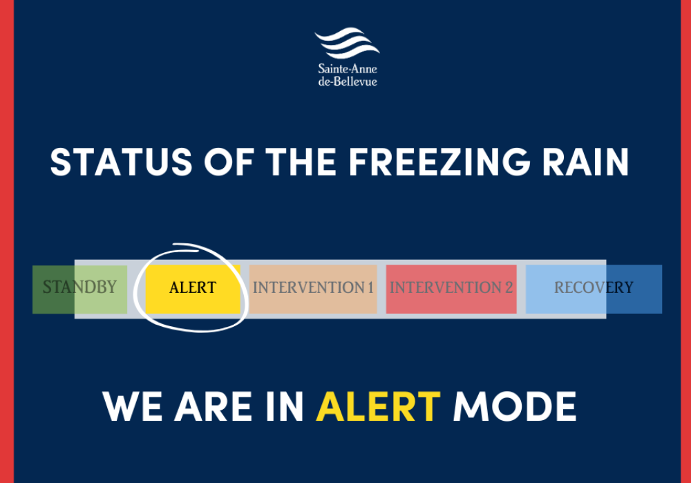 Update on the current freezing rain situation