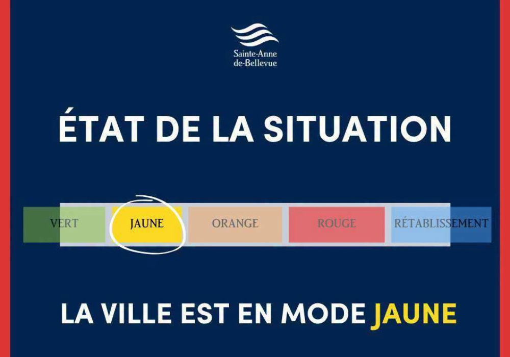 &Eacute;tat de la situation : la Ville a activ&eacute; le mode JAUNE (23 ao&ucirc;t 2026)