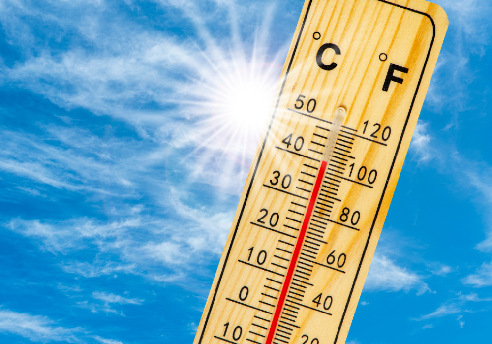 Extreme heat can be stressful on the body
