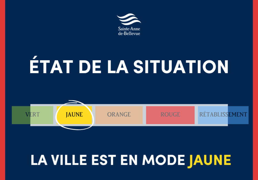 &Eacute;tat de la situation : la Ville a activ&eacute; le mode JAUNE (10 ao&ucirc;t 2026)
