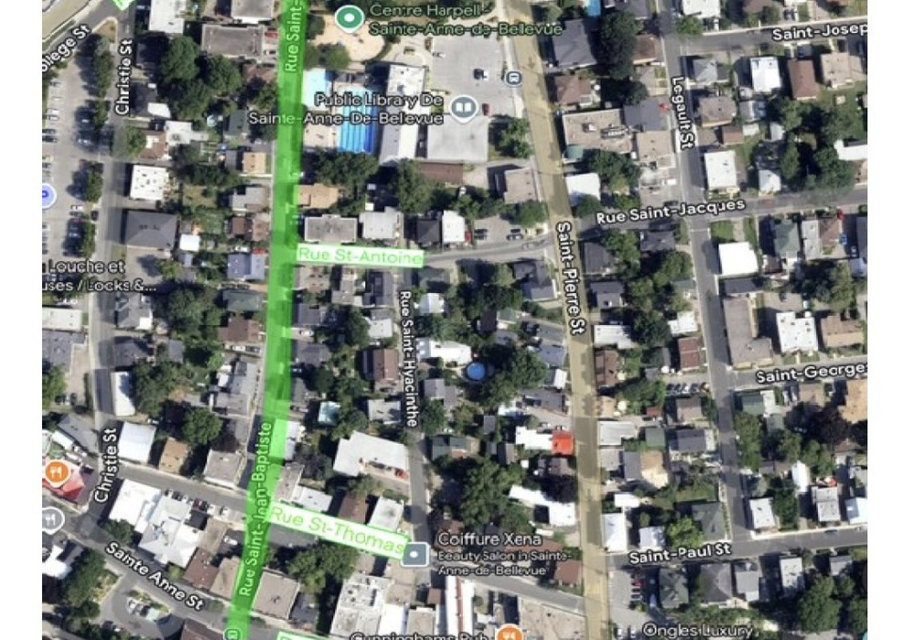 Travaux de réfection de la rue Saint-Jean-Baptiste entre les rues Sainte-Anne et du Collège