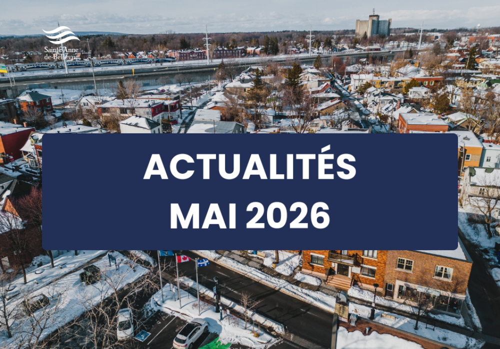 Infolettre des actualit&eacute;s du mois de mai 2026