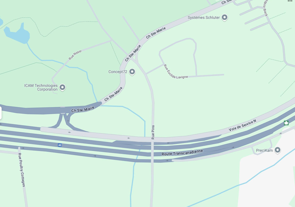 La rue Pins entre Chemin Sainte-Marie et rue Poultry Cottages sera fermée complètement à la circulation pour une période indéterminée