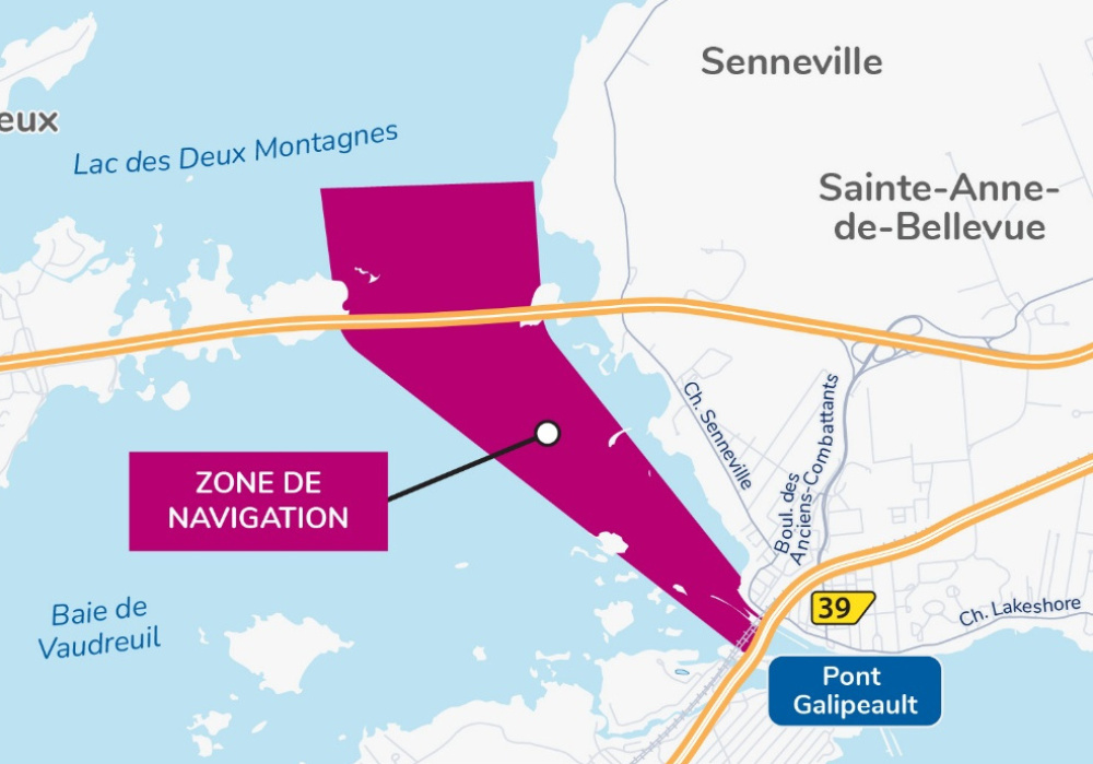  Work on Lac des Deux Montagnes and Baie de Vaudreuil | Pont &Icirc;le-aux-Tourtes Area
