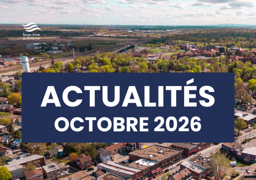 Infolettre des actualit&eacute;s du mois d&rsquo;octobre 2026