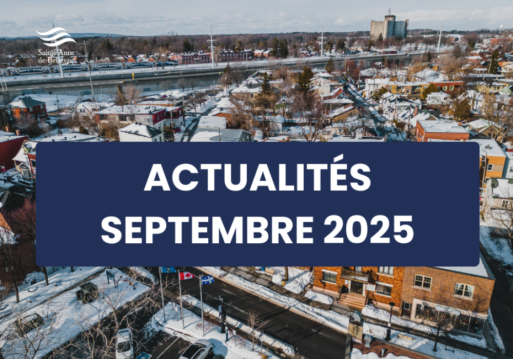 Infolettre des actualit&eacute;s du mois de septembre 2025