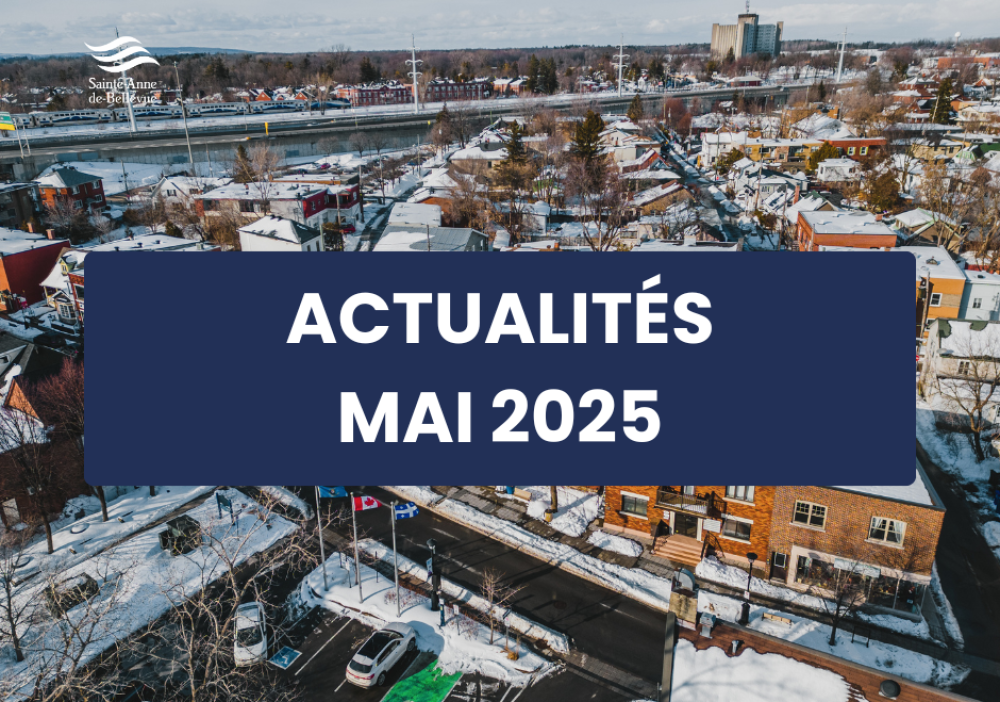 Infolettre des actualités du mois de mai 2025