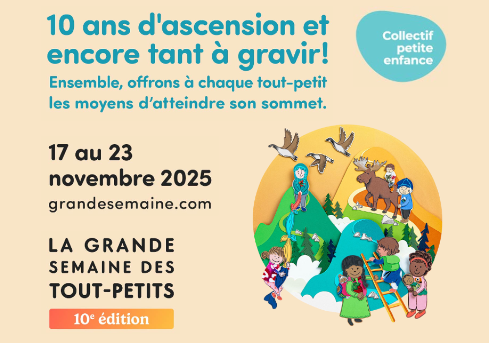 La Grande semaine des tout-petits : 10e édition