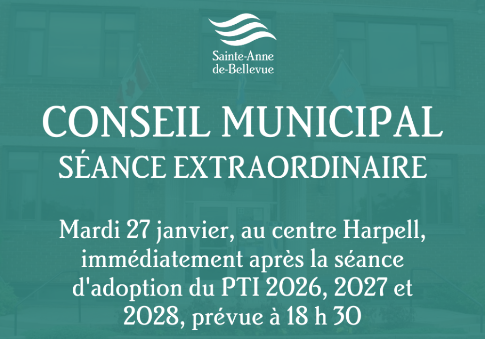 Conseil municipal : s&eacute;ance extraordinaire du 27 janvier