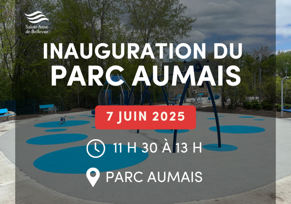 Inauguration du parc Aumais