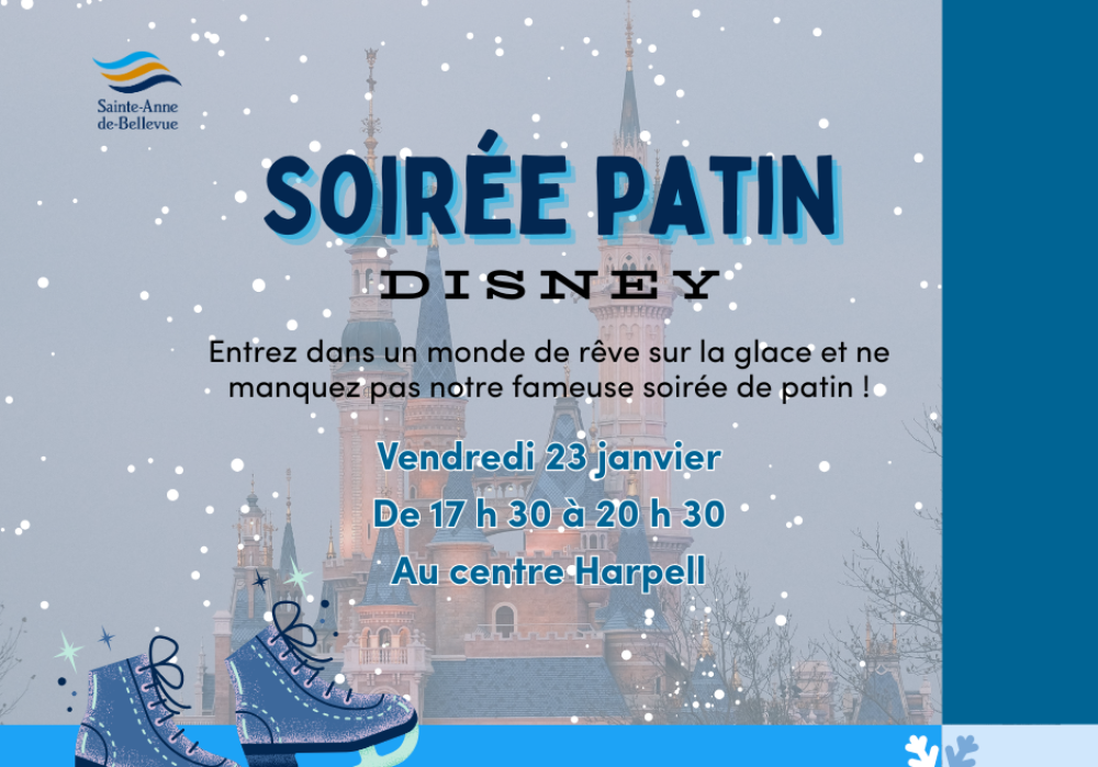 Soir&eacute;e patin Disney